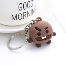 Load image into Gallery viewer, Kpop bts-bangtan boys "Suga" "TATA" etc Personalized Cute Cartoon Keychain Bags Chain For Women Boys Girls Bangtan Accessories