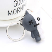 Load image into Gallery viewer, Kpop bangtan boys "Suga" "TATA" etc Personalized Cute Cartoon Keychain Bags Chain For Women Men Jewelry Bangtan Accessories