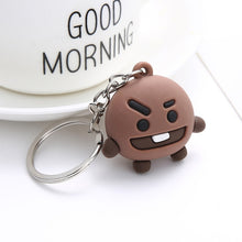Load image into Gallery viewer, Kpop bangtan boys "Suga" "TATA" etc Personalized Cute Cartoon Keychain Bags Chain For Women Men Jewelry Bangtan Accessories