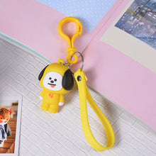 Load image into Gallery viewer, Kpop bangtan boys "Suga" "TATA" etc Personalized Cute Cartoon Keychain Bags Chain For Women Men Jewelry Bangtan Accessories